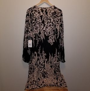 Billabong Kimono Duster Floral Bird M/L